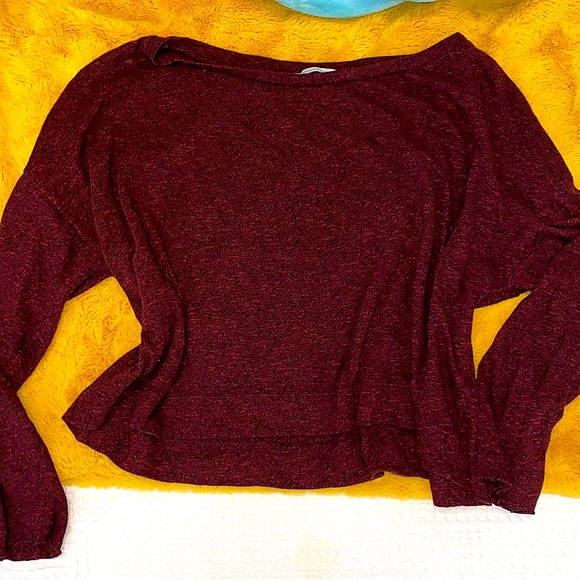 ZARA LOOSE LONG SLEEVE CROP - Picture 3 of 4